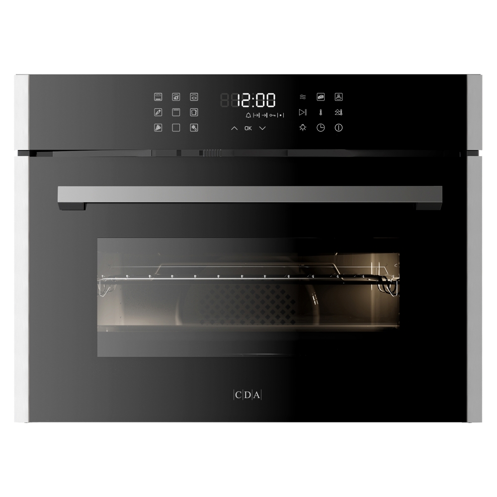 cda vk703ss compact steam oven in stainless steel for sl range