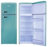 amica fdr2213db 55cm fridge freezer in duck e