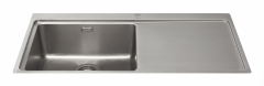 cda kvf21rss is a heavy grade stainless steel, flush-fit sink